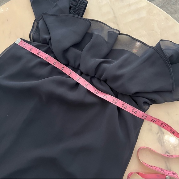 Sam Edelman Women’s Black Ruffled Tiered Mini Dress - Picture 9 of 9